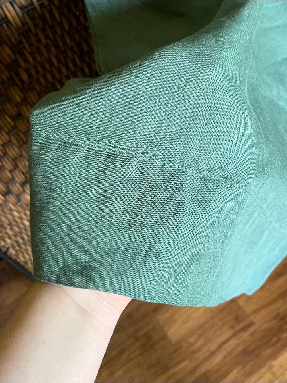 Linen Crate&Barrel Body Pillowcase 19.5 x 38”